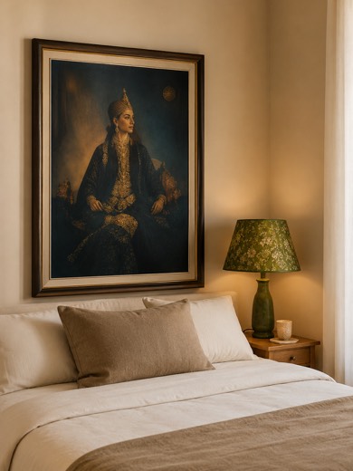 Inspirasi frame di kamar