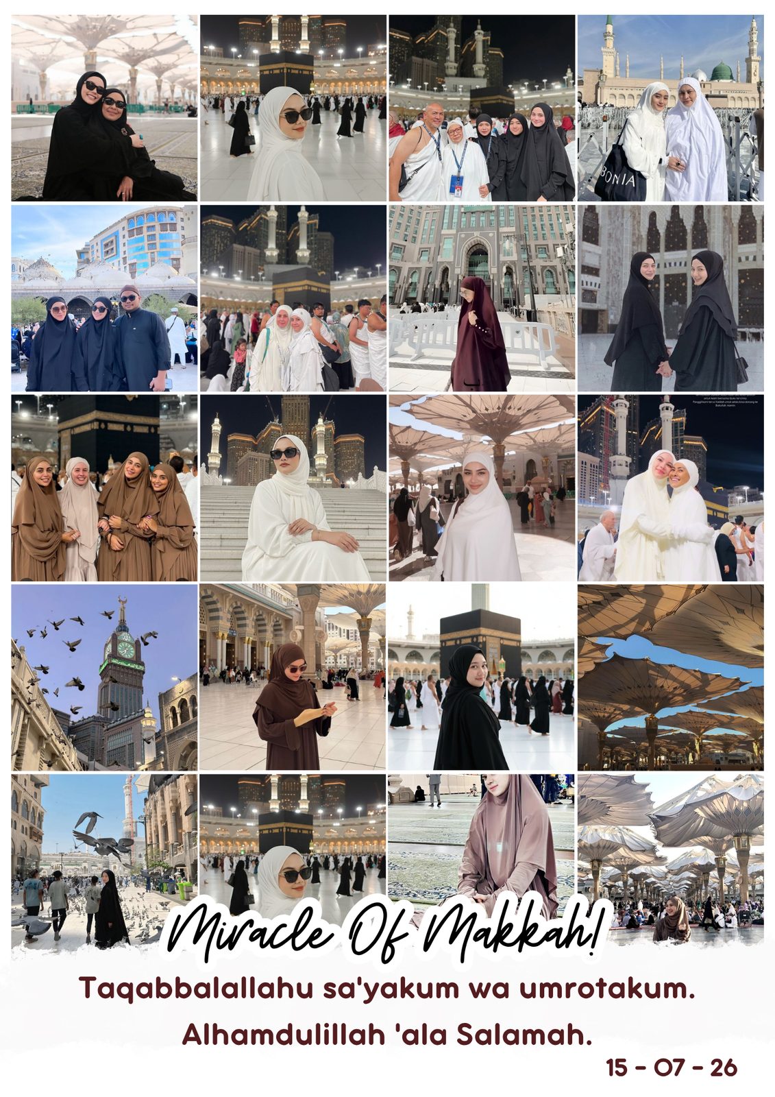 Konten Kolase Perayaan Elegan 20